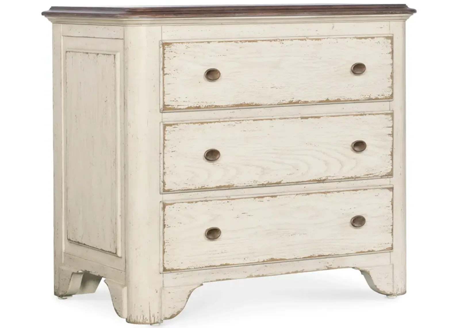 Americana Three-Drawer Nightstand