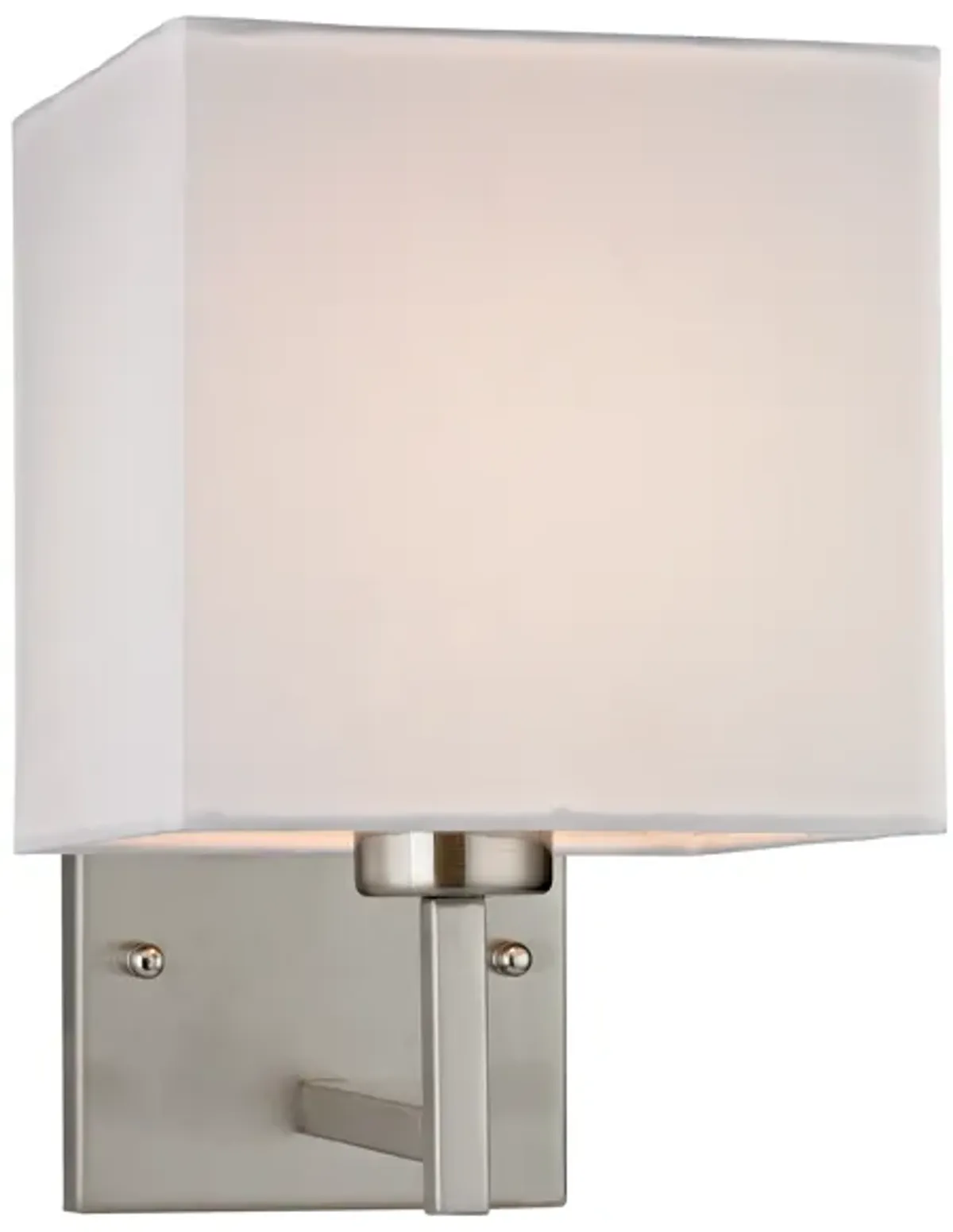 Davis 10" High 1-Light Sconce - Brushed Nickel