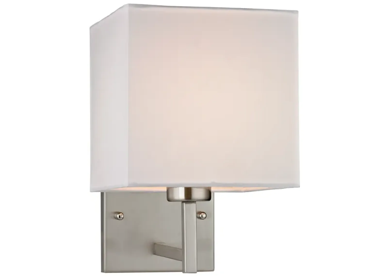 Davis 10" High 1-Light Sconce - Brushed Nickel