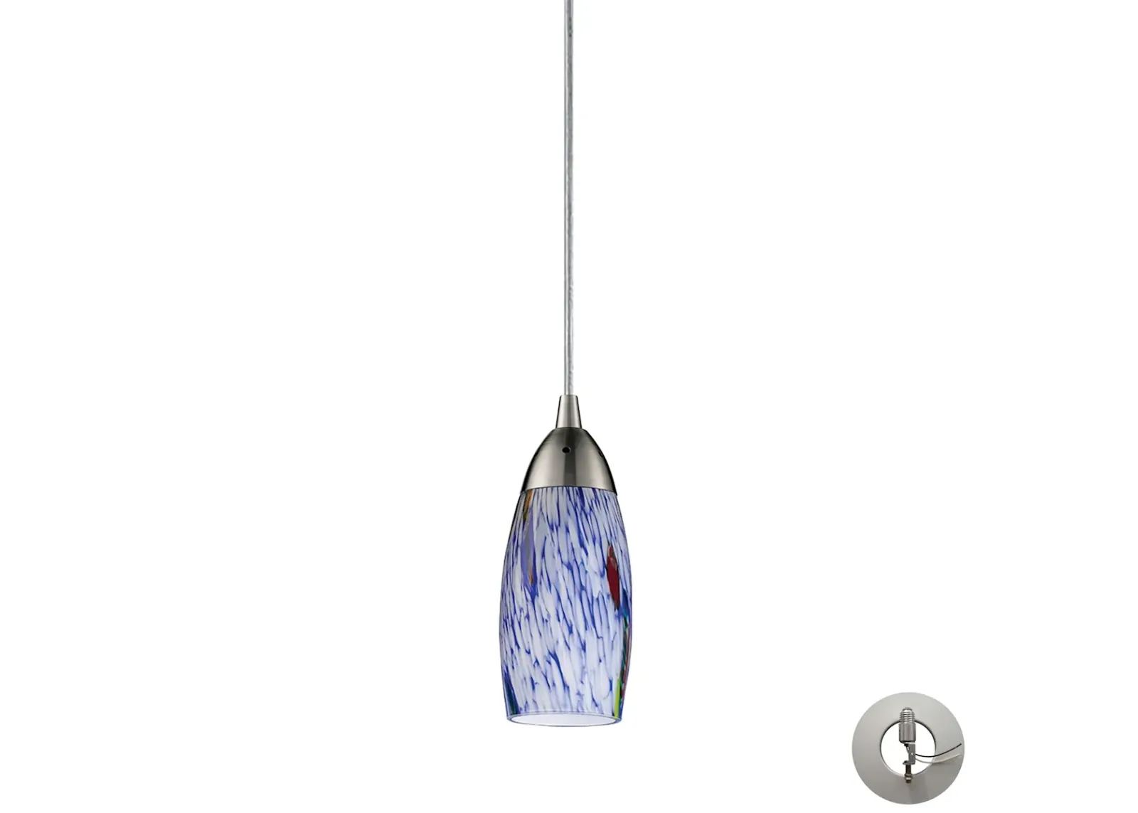 Milan Configurable Multi Pendant - Satin Nickel