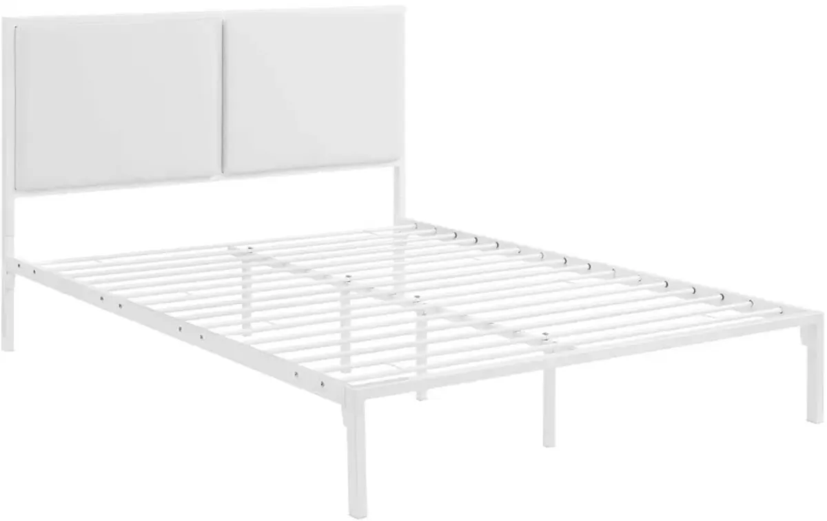 Della King Vinyl Bed