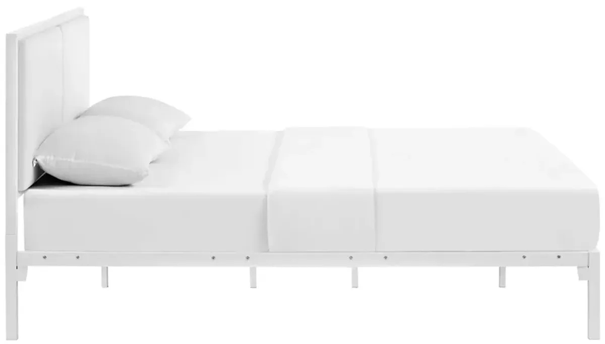 Della King Vinyl Bed