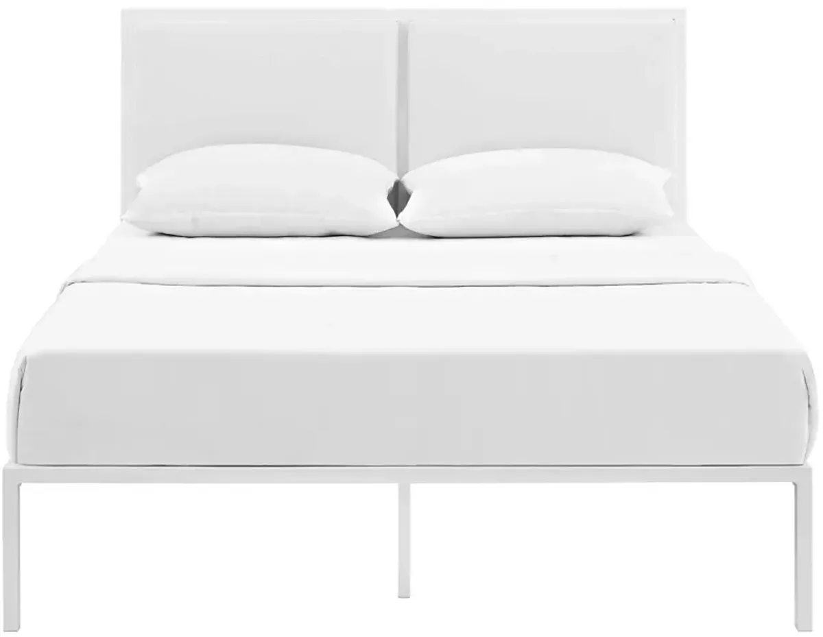 Della King Vinyl Bed