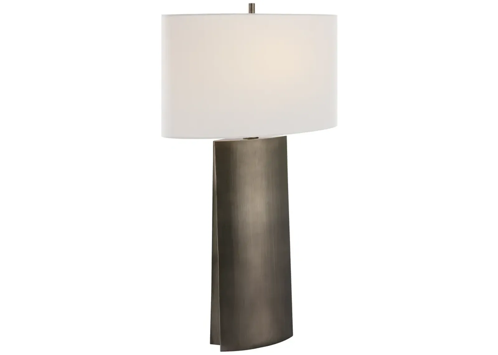 V-Groove Modern Table Lamp