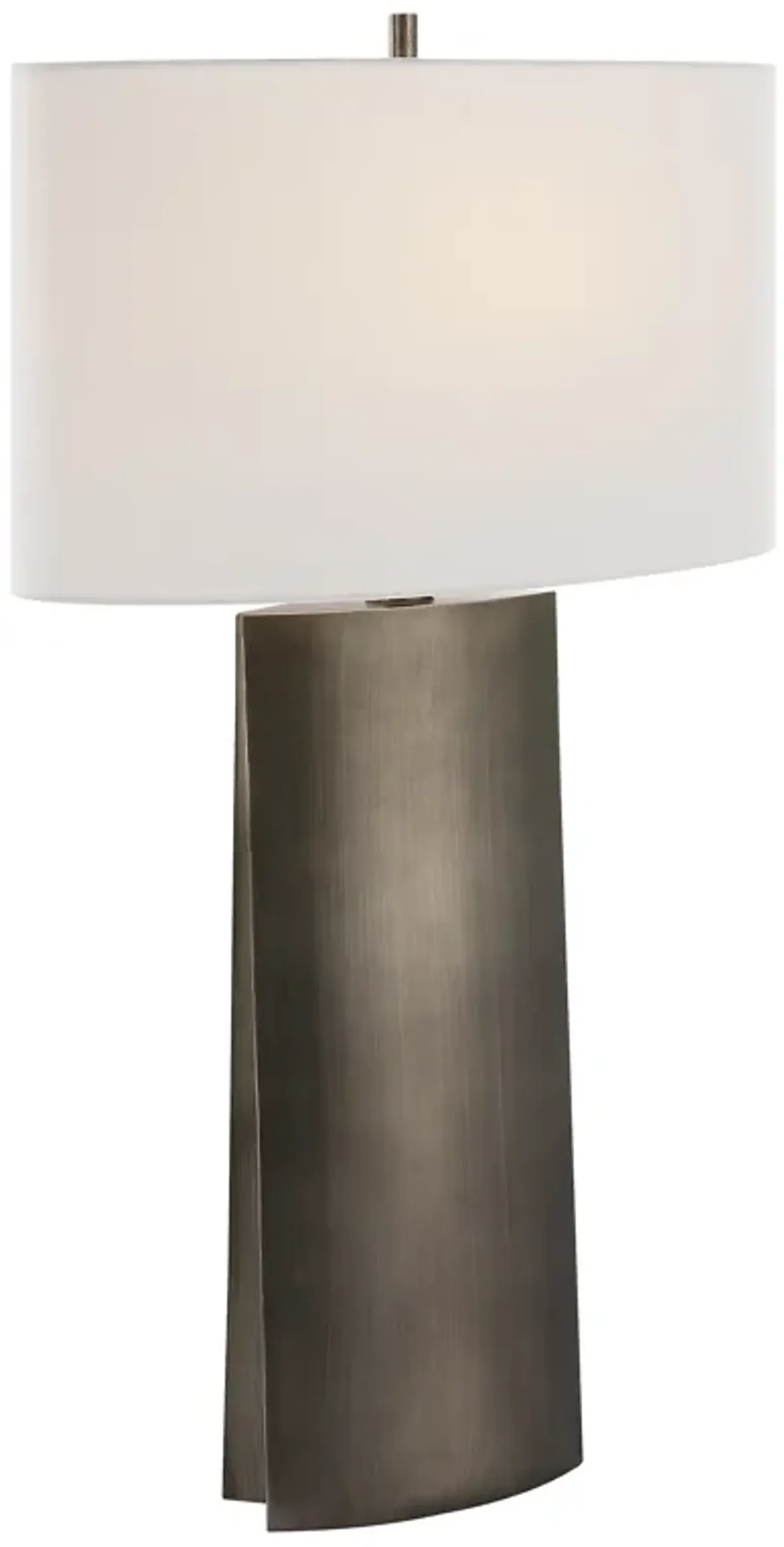 V-Groove Modern Table Lamp