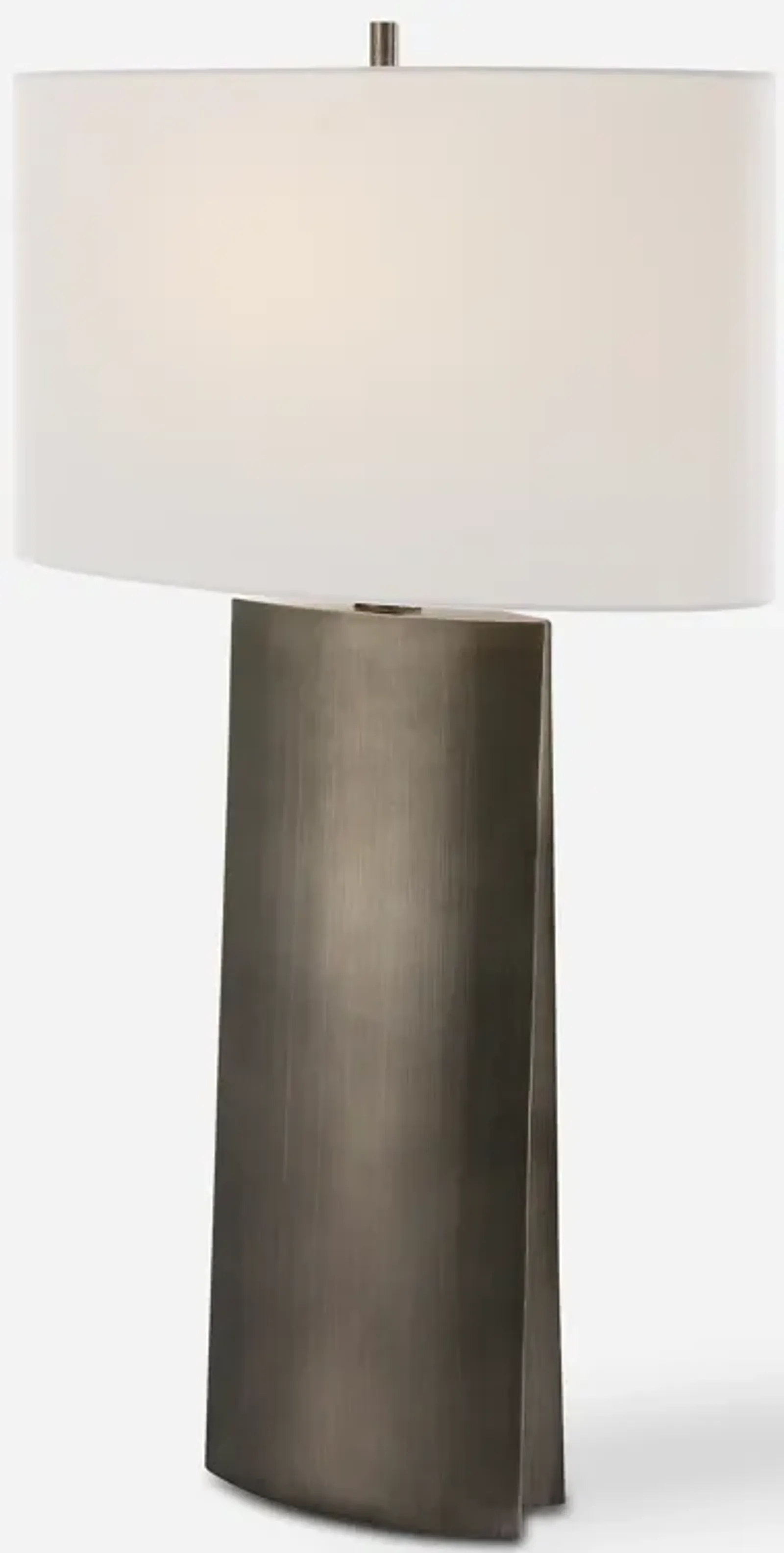 V-Groove Modern Table Lamp