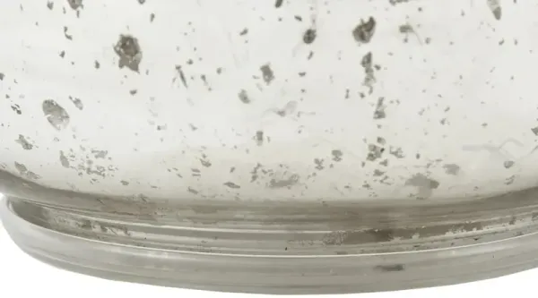 510 Design Saxony Silver Metallic Glass Table Lamp