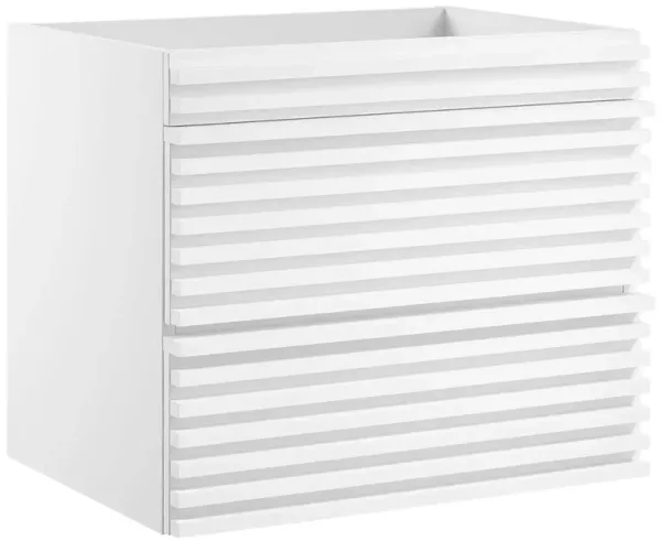 Render 24" Wall-Mount Bathroom Vanity Cabinet (Sink Basin Not Included)