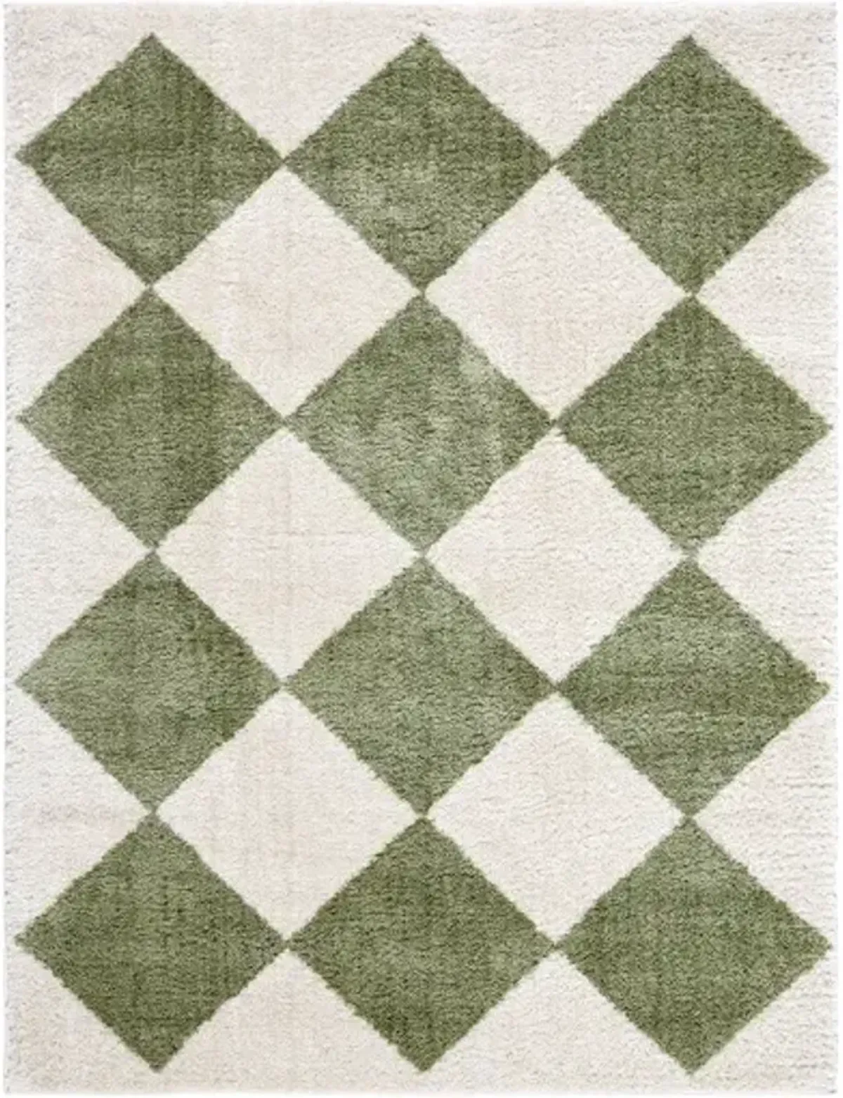 Fossay Shag FSG-2325 2' x 2'11" Machine Woven Rug