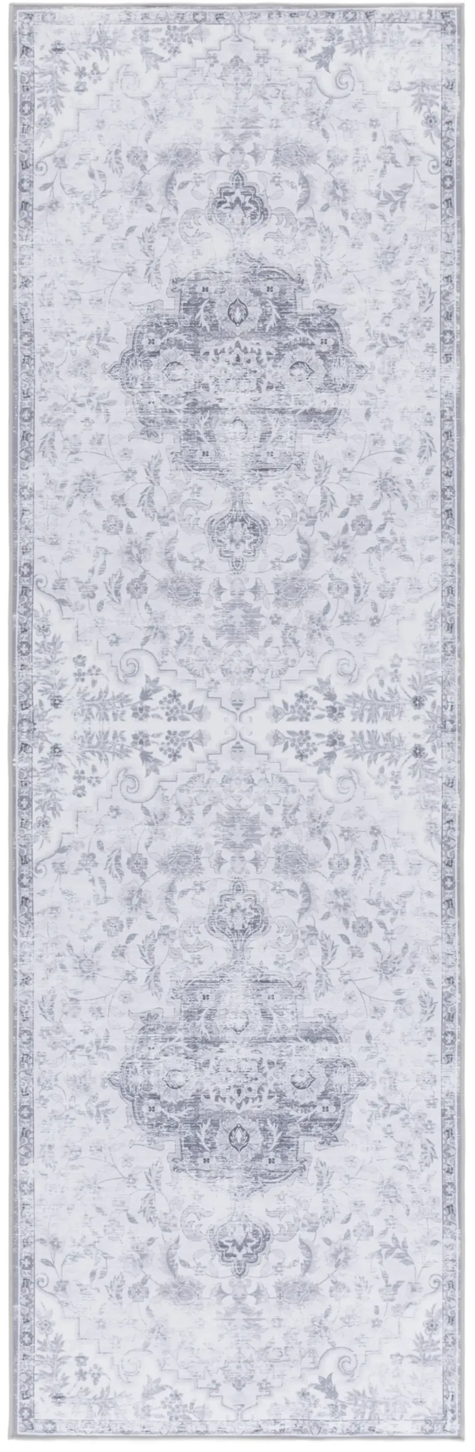 TUCSON 117 M/W S/R LIGHT GREY  2'-6' x 8' Runner Rug