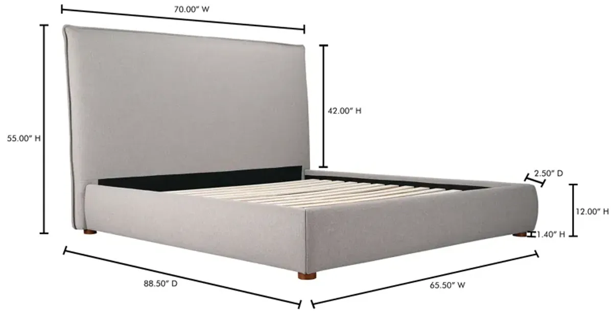 LUZON QUEEN BED TALL HEADBOARD