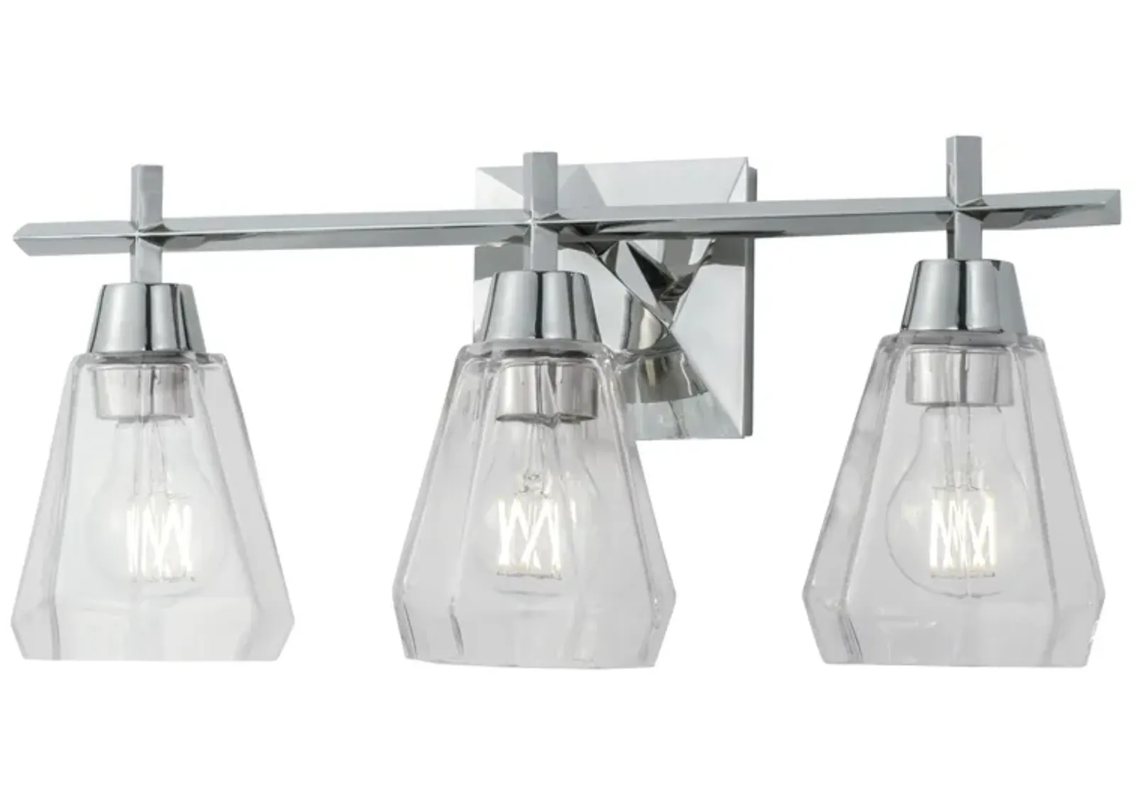 Arctic Vanity Light - Polished Nickel