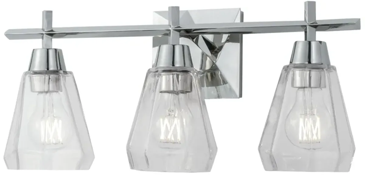 Arctic Vanity Light - Polished Nickel