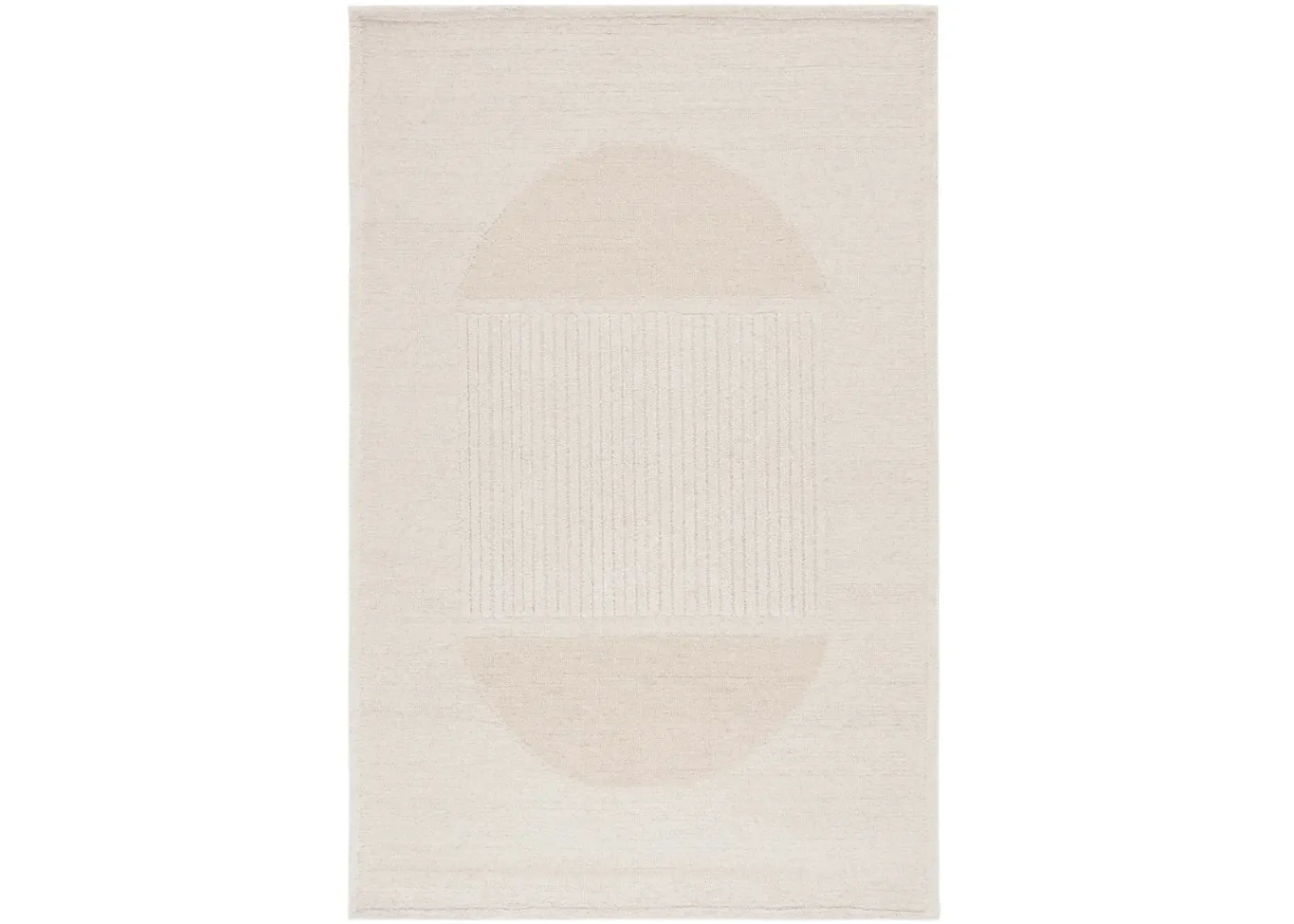 RODEO DRIVE 377 IVORY  5' x 8' Medium Rectangle Rug