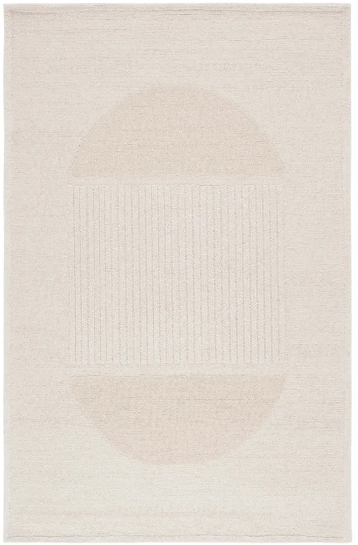 RODEO DRIVE 377 IVORY  5' x 8' Medium Rectangle Rug