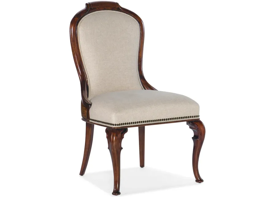 Charleston Upholstered Side Chair-2 per carton/price ea