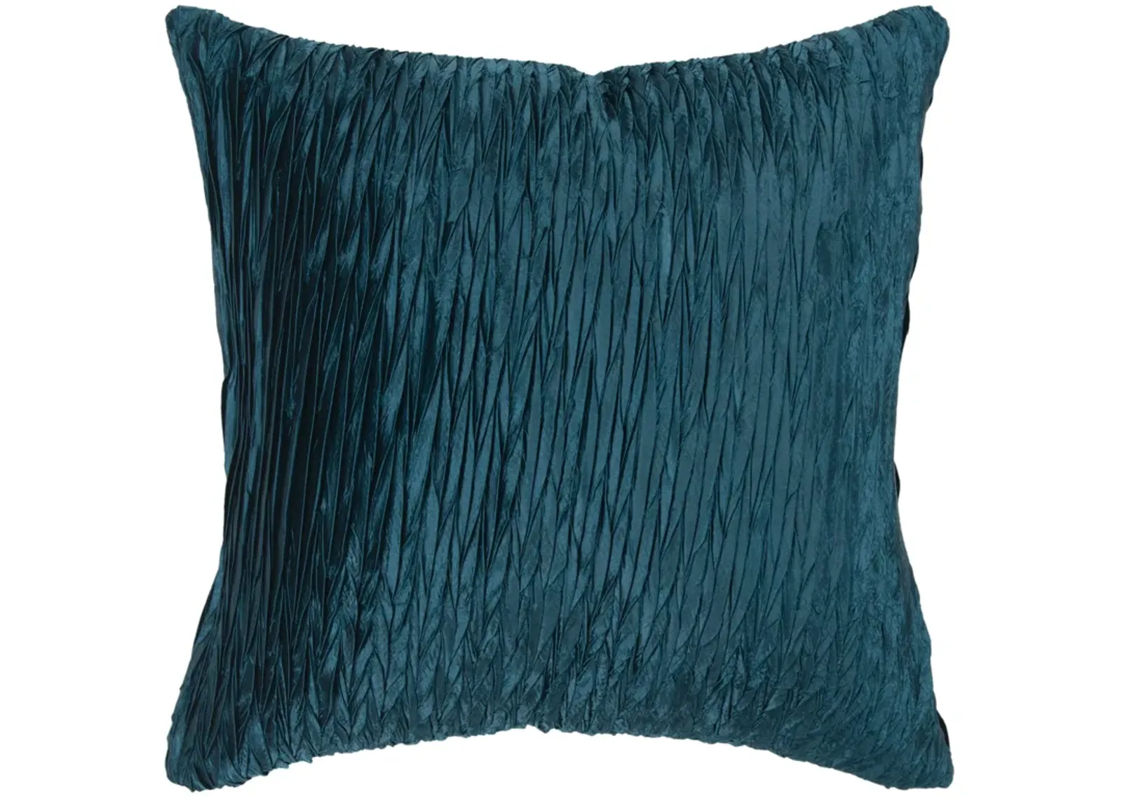 Stripe Peacock Blue Pillow