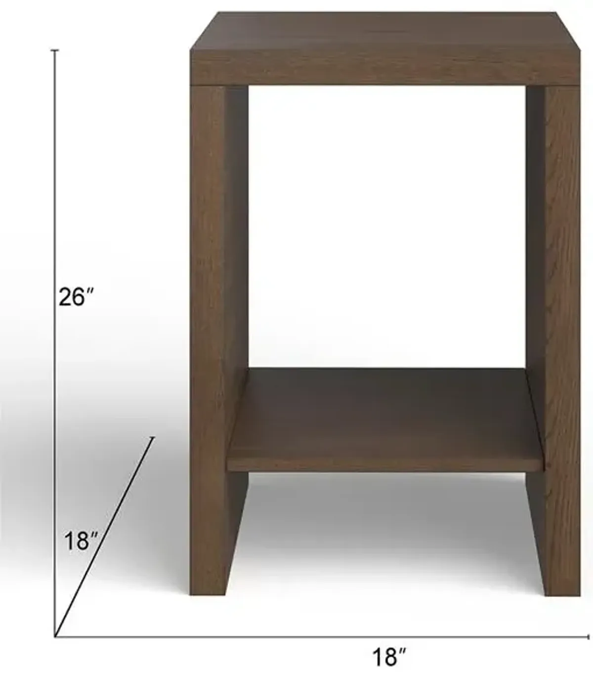 Square End Table