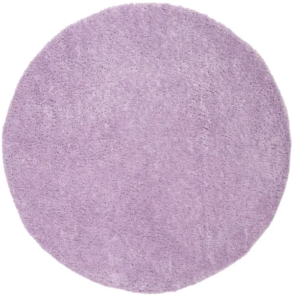 AUGUST SHAG 900 LILAC 4' x 4' Round Round Rug