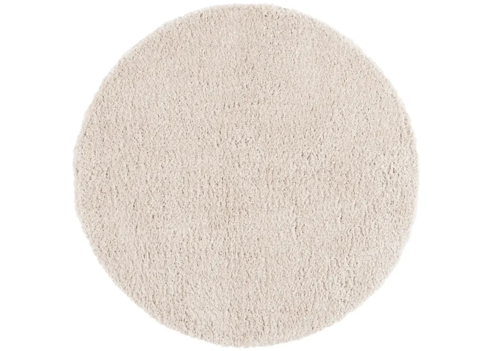 LINDSAY SHAG 560 BEIGE 6'-7' x 6'-7' Round Round Rug