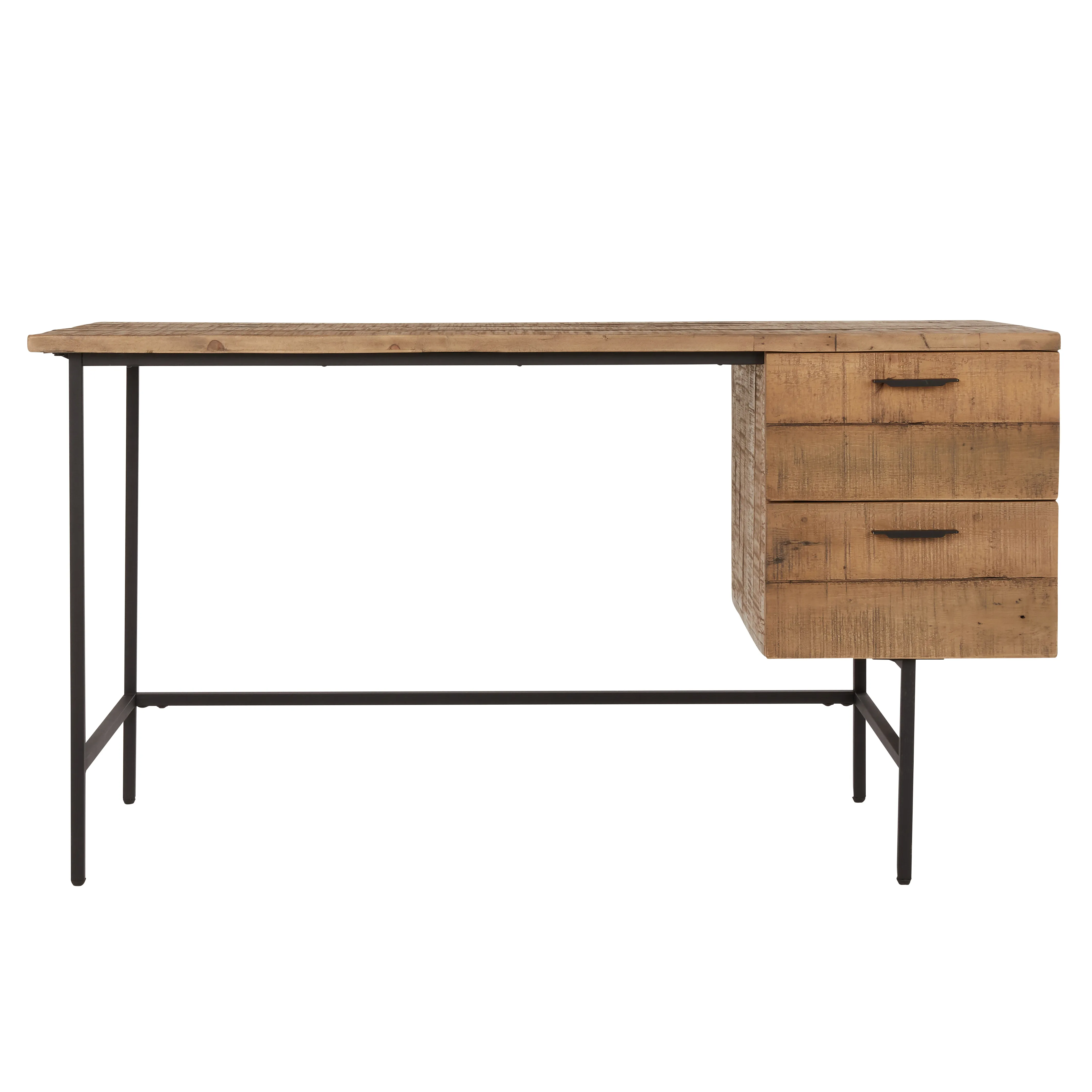 Industrial 2 Drawer Desk by Kosas Home