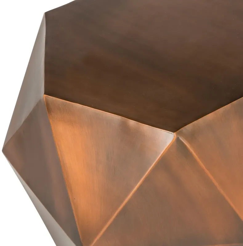 ASTRID FACETED SIDE TABLE