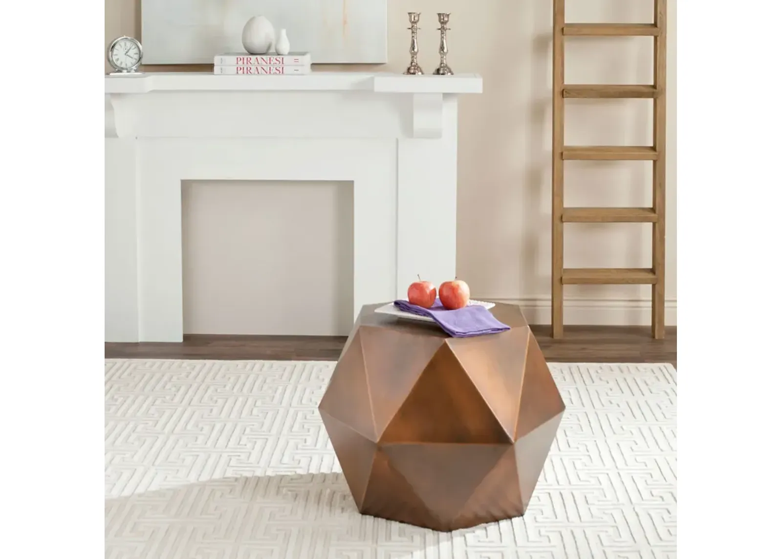 ASTRID FACETED SIDE TABLE