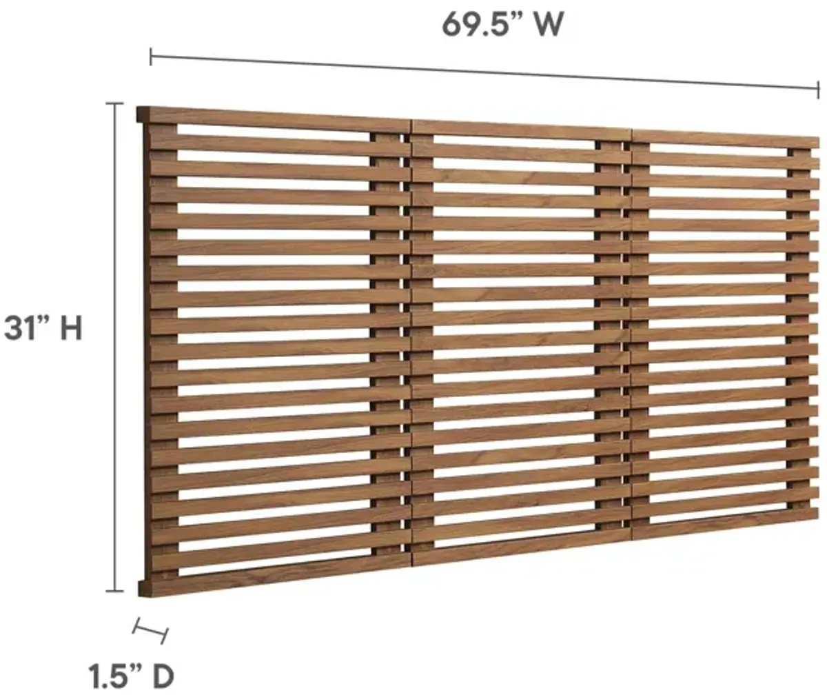 Render Wall Mount Queen Headboard