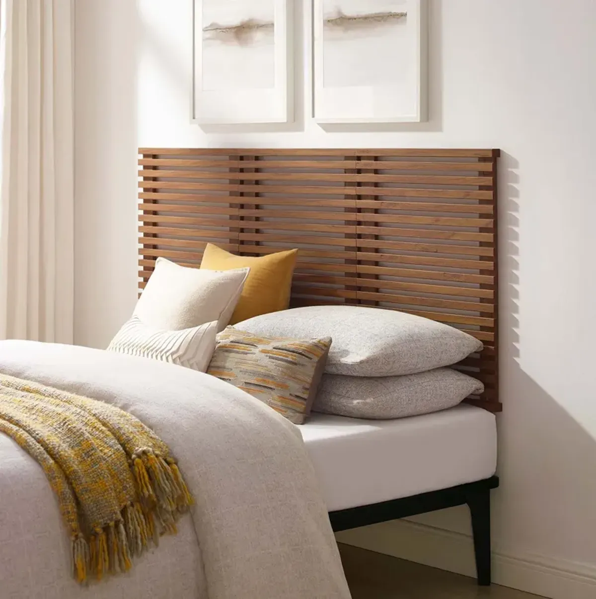 Render Wall Mount Queen Headboard