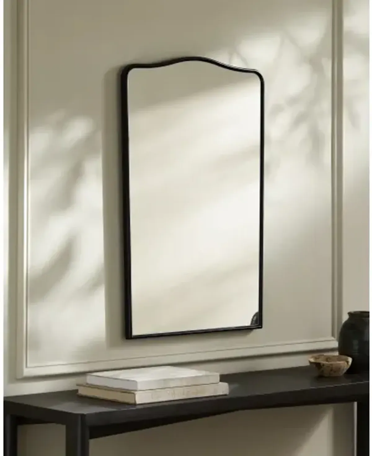 August TUG-001 32"H x 21"W x 1"D Mantel Mirror