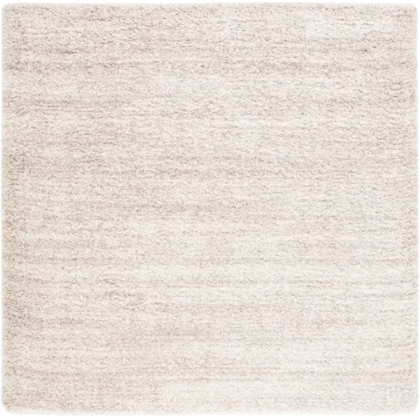 HUDSON SHAG 295 IVORY  8' x 8' Square Square Rug