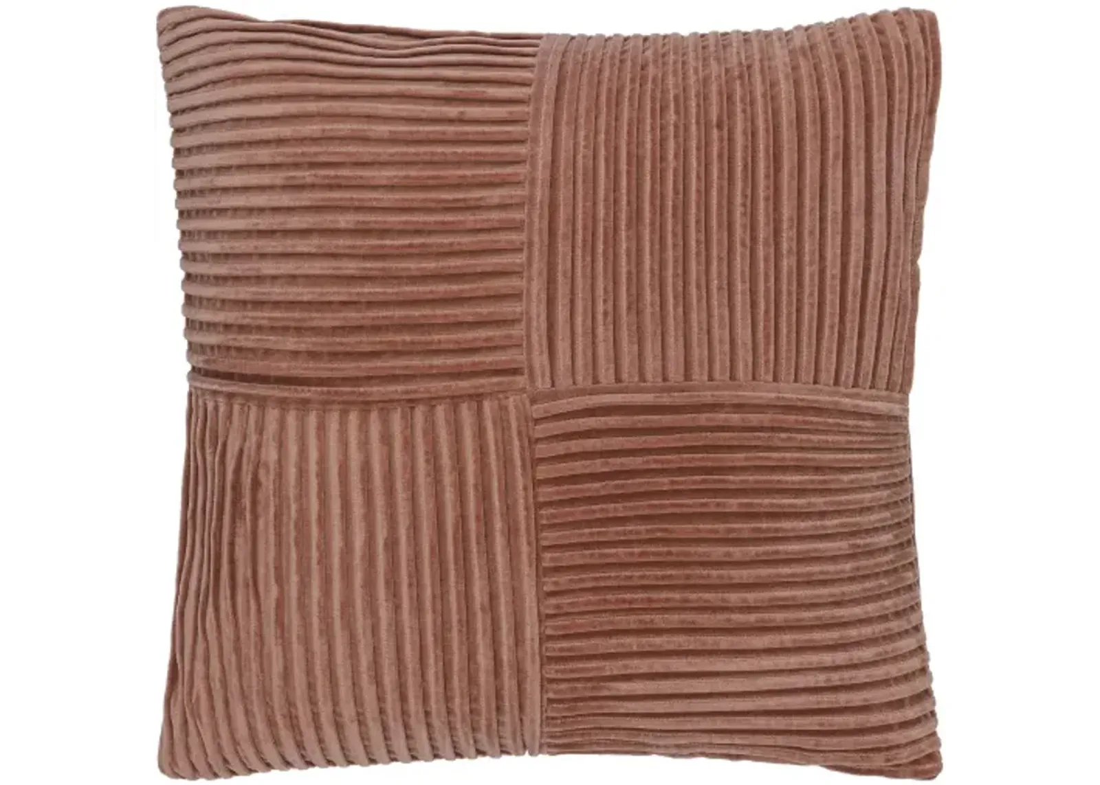 Conrad CRN-007 18"L x 18"W Accent Pillow  - Poly Insert