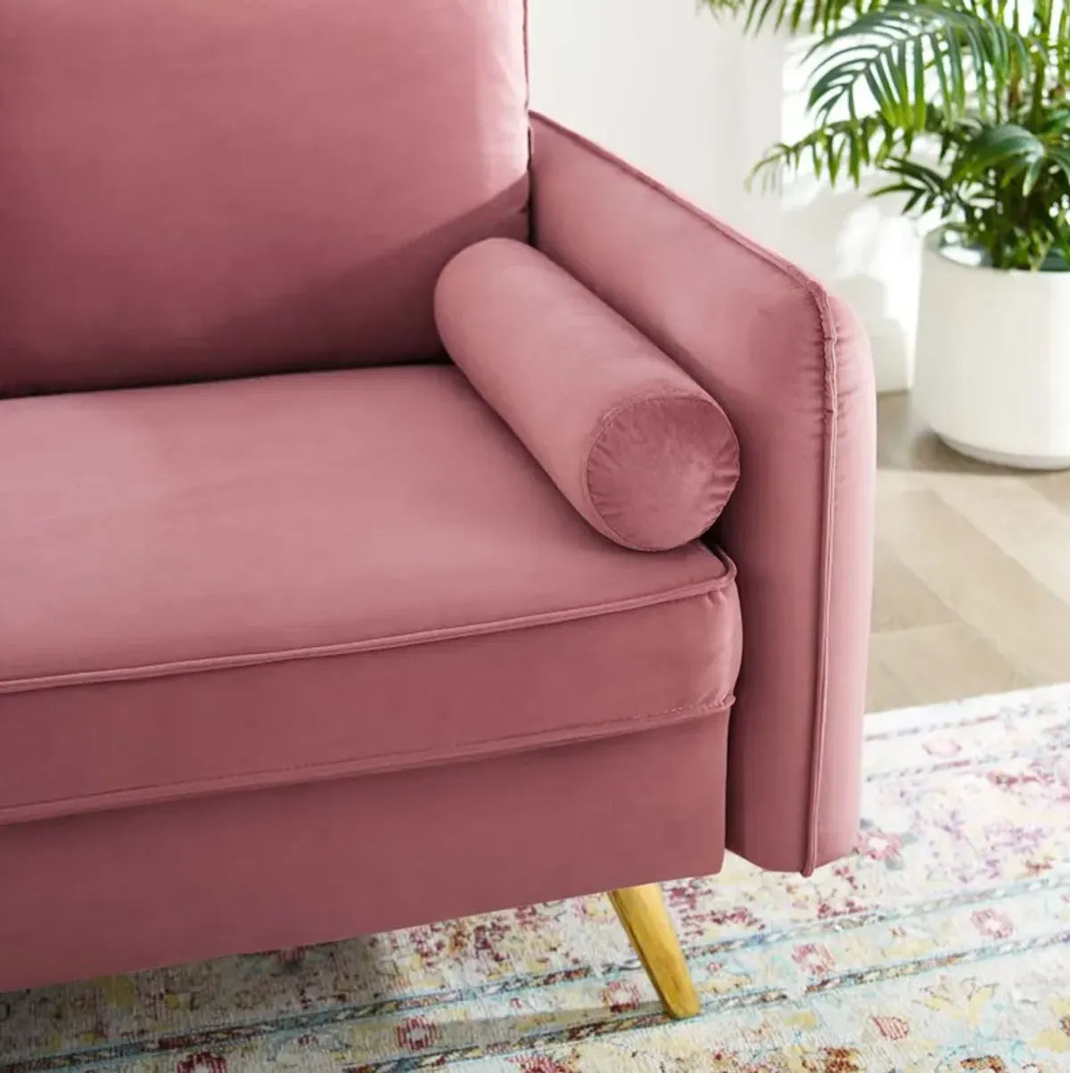 Revive Performance Velvet Loveseat