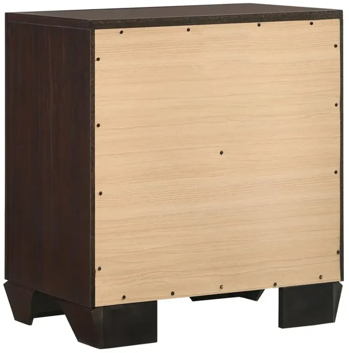 Kauffman 2-drawer Nightstand Dark Cocoa