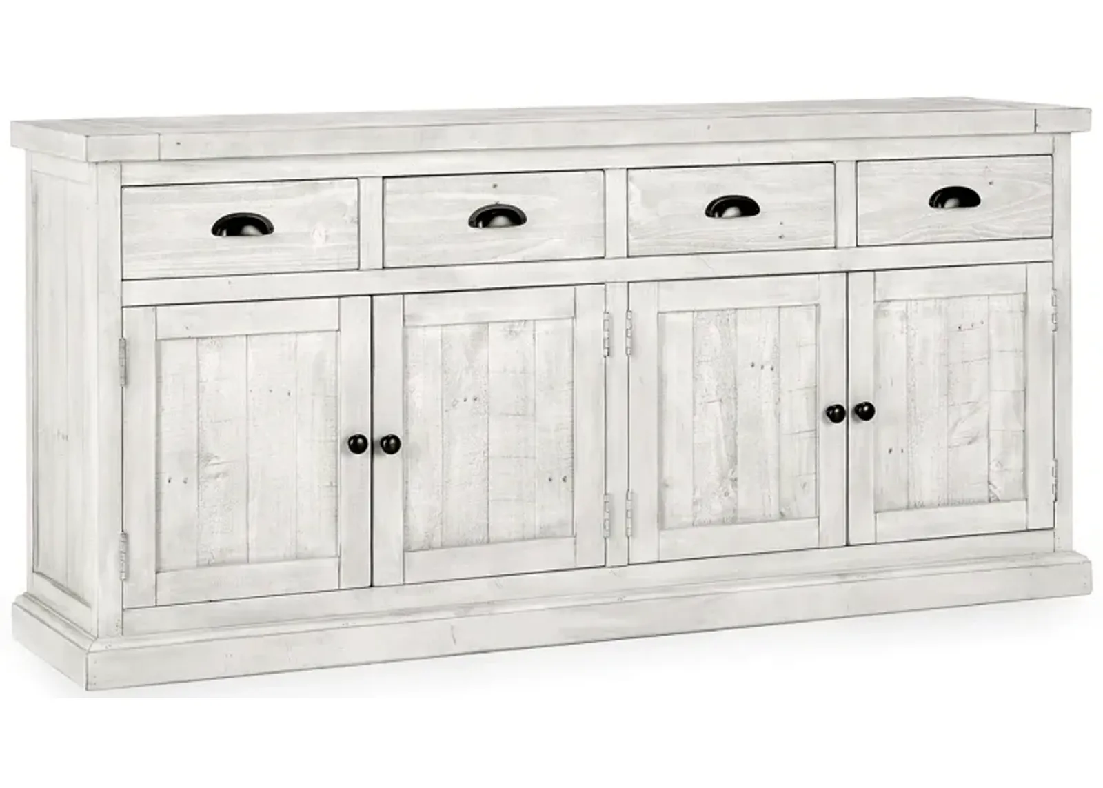 Quincy 4 Dwr 4 Dr Sideboard Nordic Ivory by Kosas Home