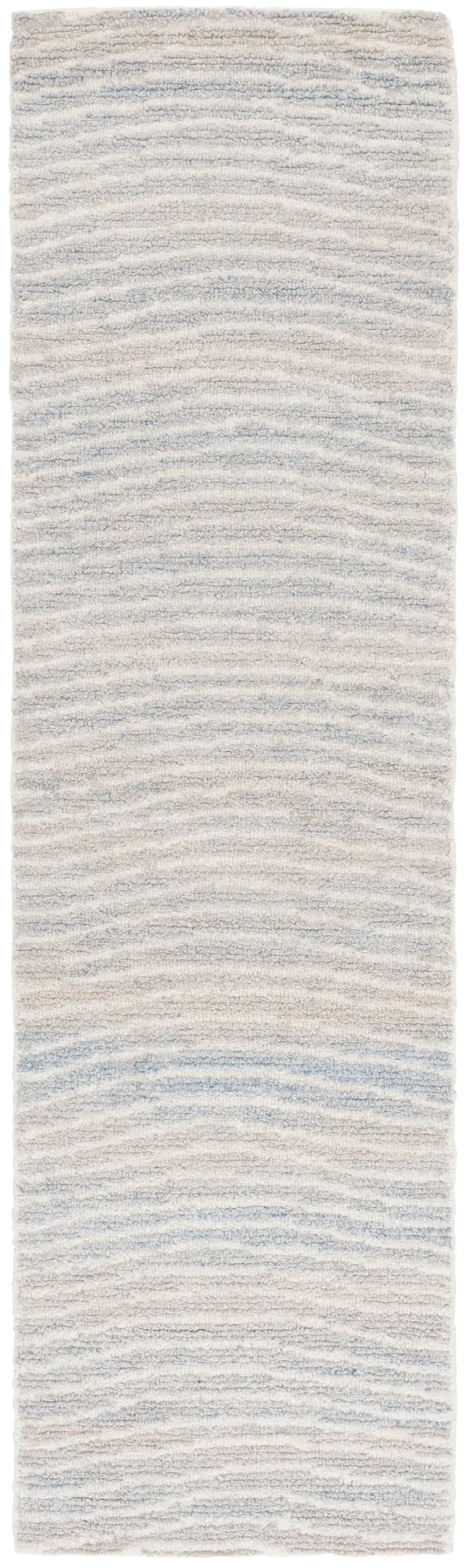 RENEWAL 203 LIGHT BLUE  2'-3' x 8' Runner Rug