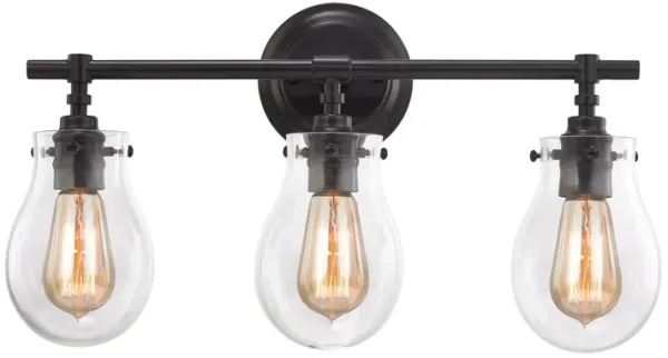 Jaelyn 21" Wide 3-Light Vanity Light - Oil Rubbed Bronze