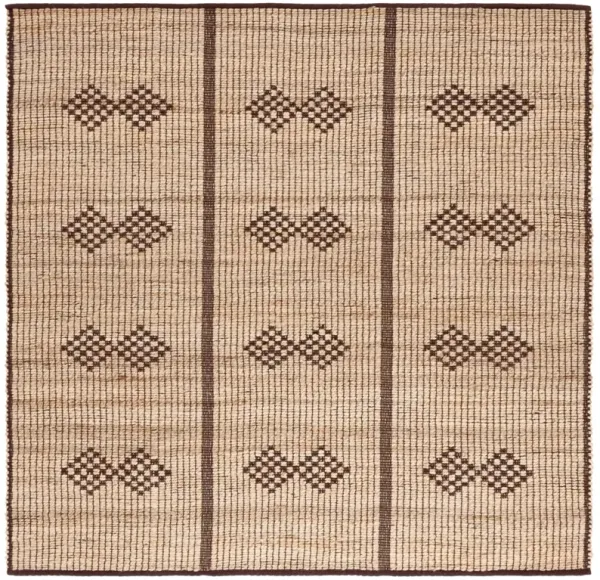 NATURAL FIBER 899 NATURAL  6' x 6' Square Square Rug