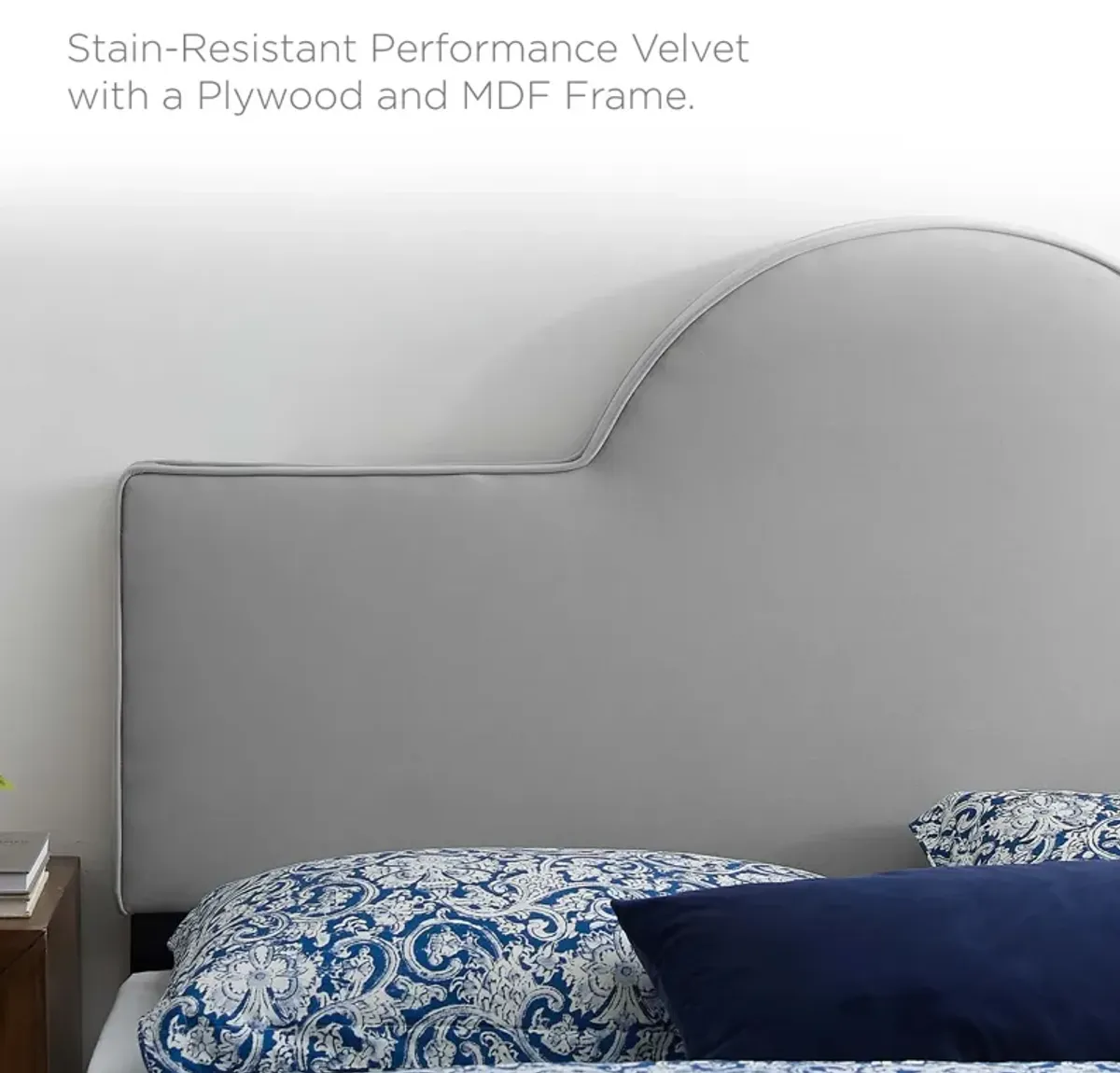 Dawn King/California King Performance Velvet Headboard