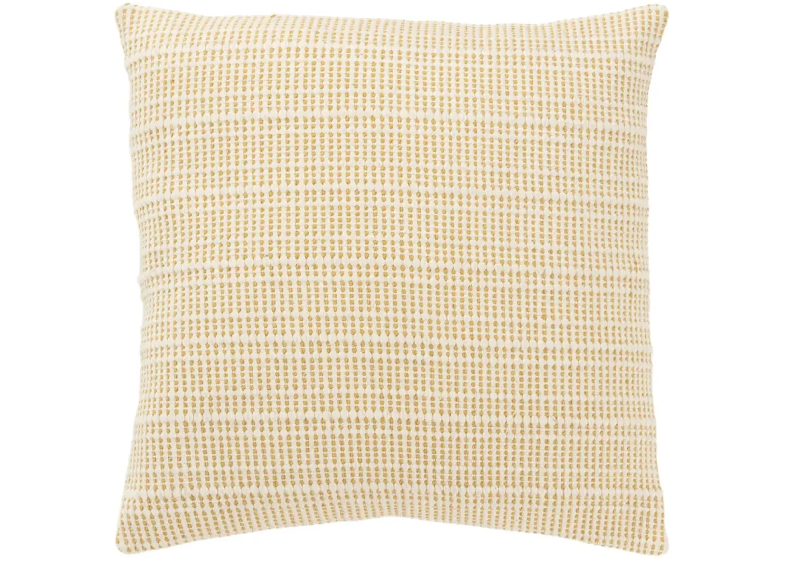 stripe yellow Pillow