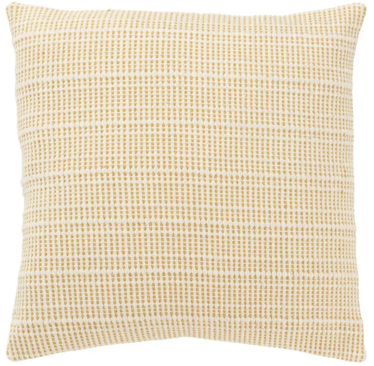 stripe yellow Pillow