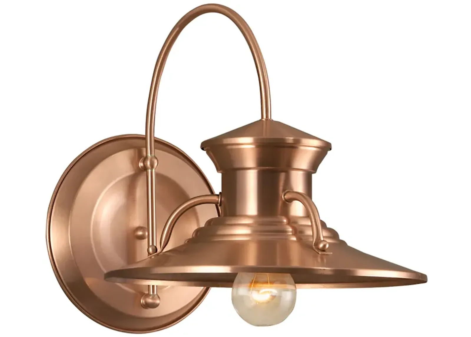 Budapest Outdoor Wall Light - Copper