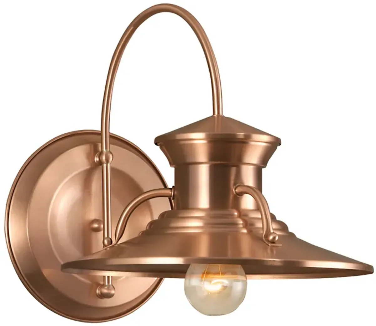 Budapest Outdoor Wall Light - Copper