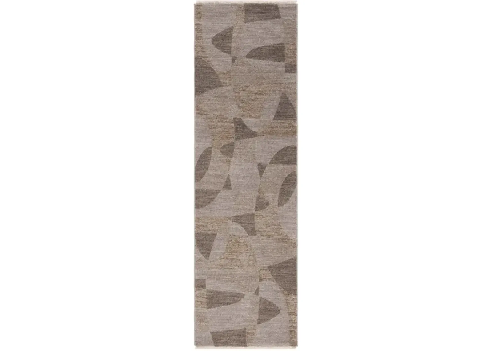 LASA 102 Gold 2'-3' X 8' Runner Rug