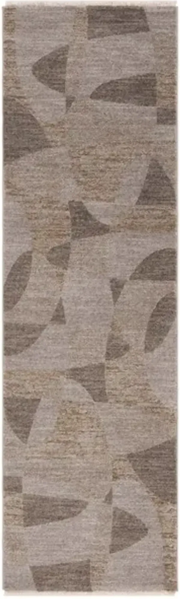 LASA 102 Gold 2'-3' X 8' Runner Rug