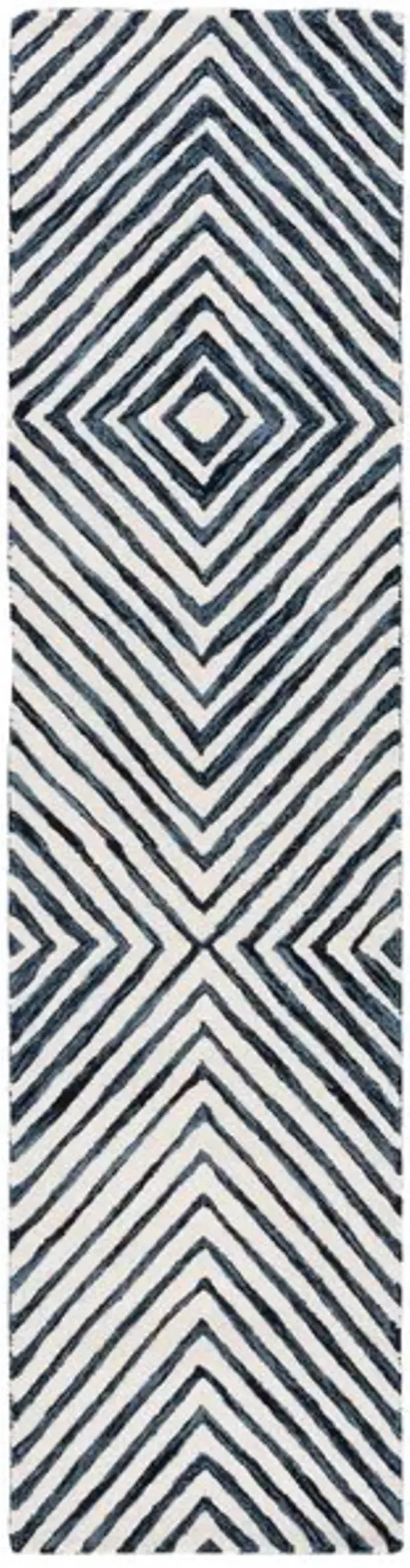EBONY 150 Beige  2'-3' X 9' Runner Rug
