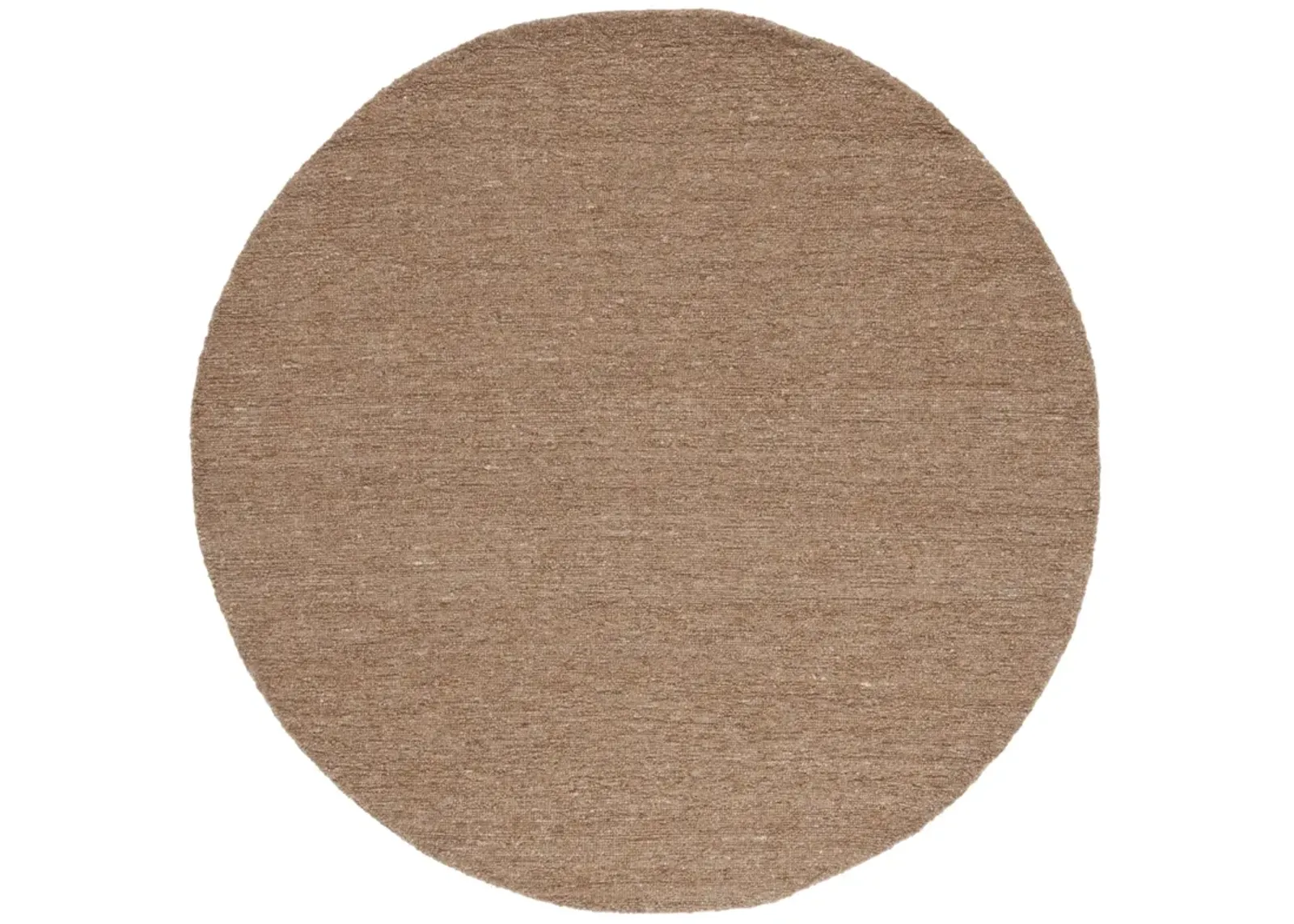 HIMALAYA 351 LIGHT BROWN 6' x 6' Round Round Rug