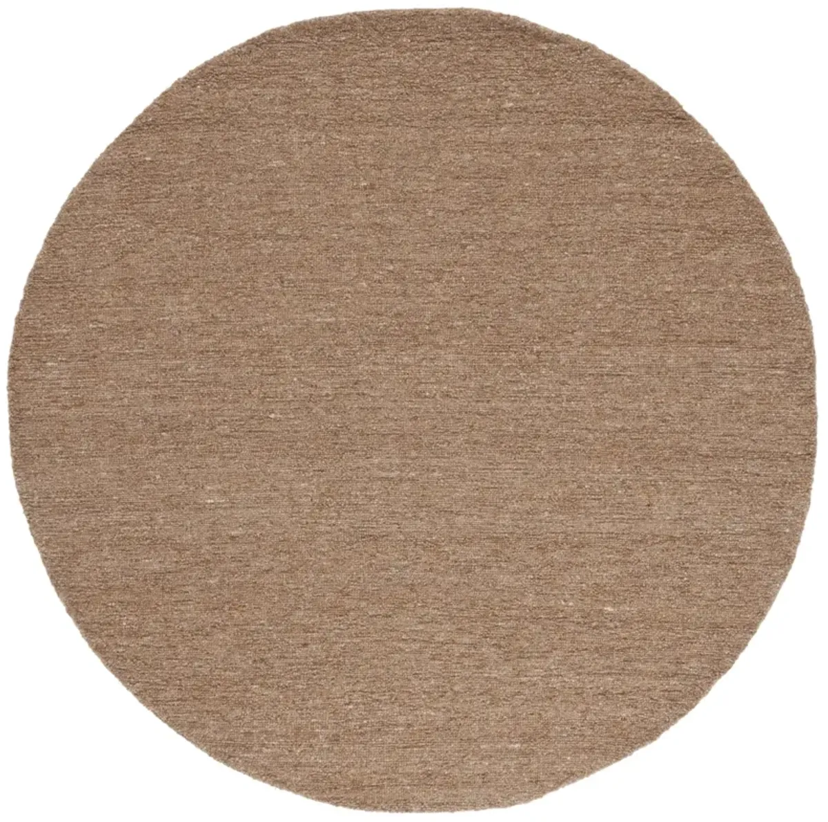 HIMALAYA 351 LIGHT BROWN 6' x 6' Round Round Rug