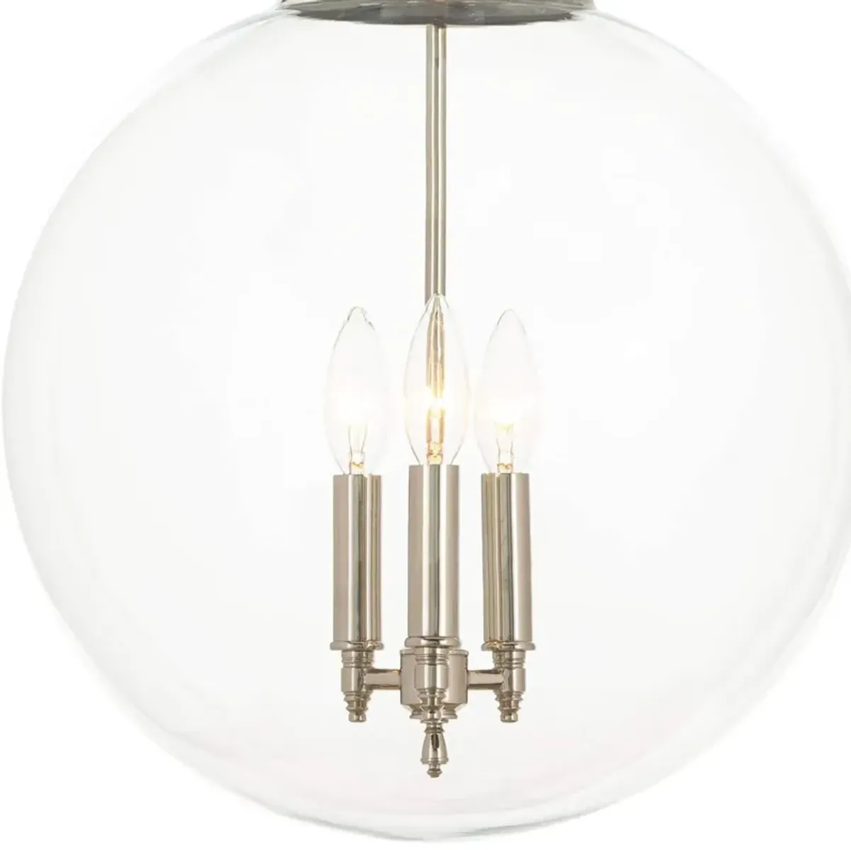 Globe Pendant (Polished Nickel)