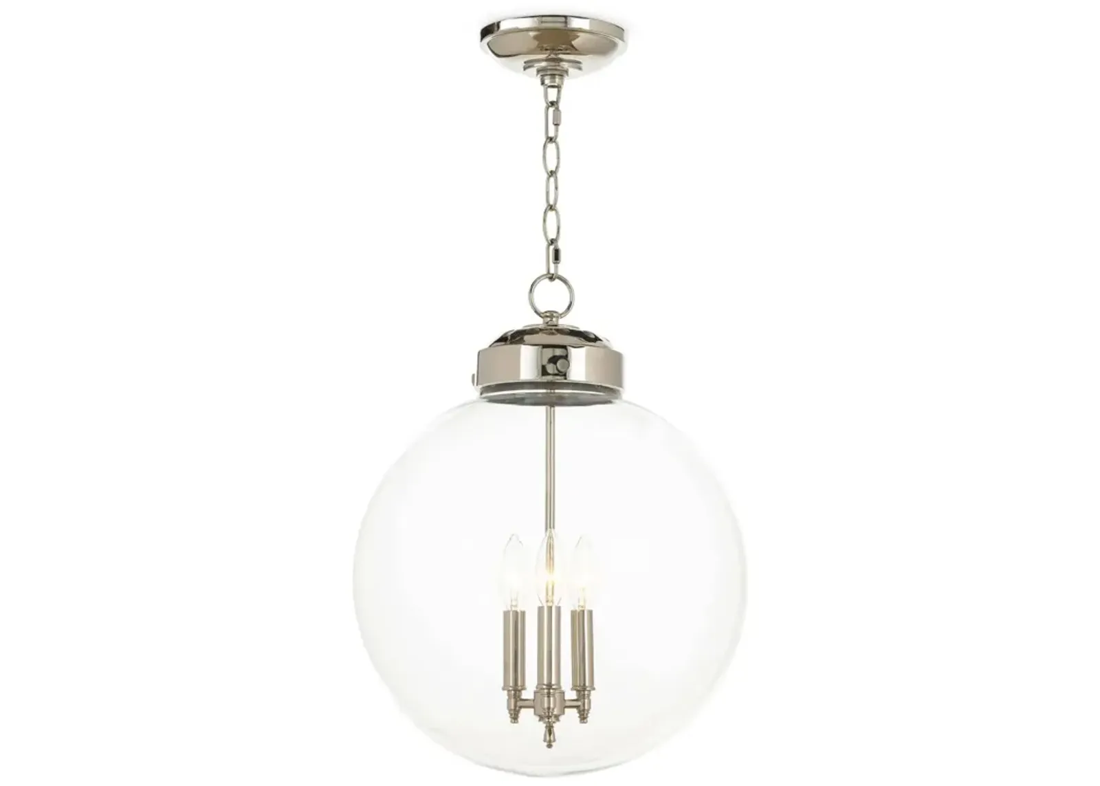 Globe Pendant (Polished Nickel)